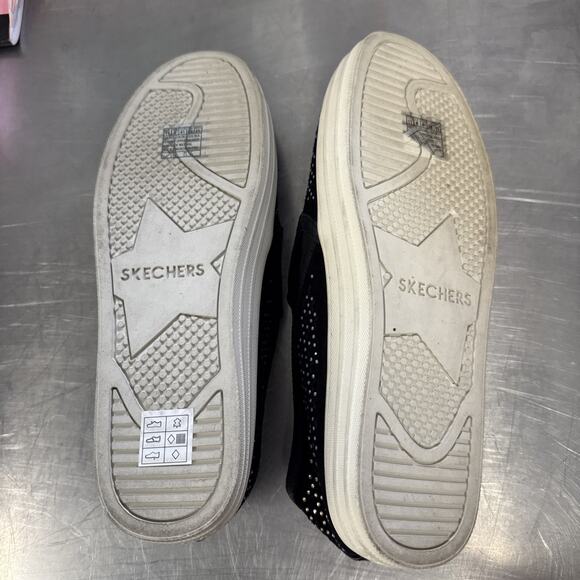 Skechers Street Air Cooled Memory Foam Slip On Shoes Studs Rhinestones Size 11 - Picture 8 of 9